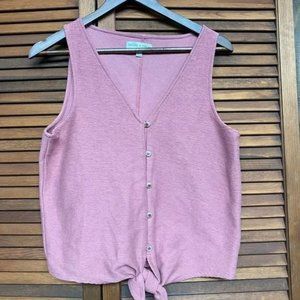 Madewell Texture and Thread Sleeveless Top Sz. M